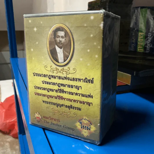 ประมวลกฎหมายแพ่งและพาณิชย์ ประมวลกฎหมายอาญา Boxset + หนังสือ 2 เล่ม รูปที่ 1