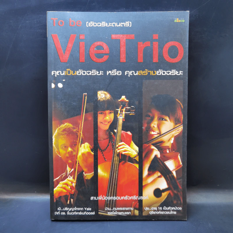 To be (อัจฉริยะดนตรี) Vie Trio คุณเป็นอัจฉริยะ หรือ คุณสร้างอัจฉริยะ รูปที่ 1