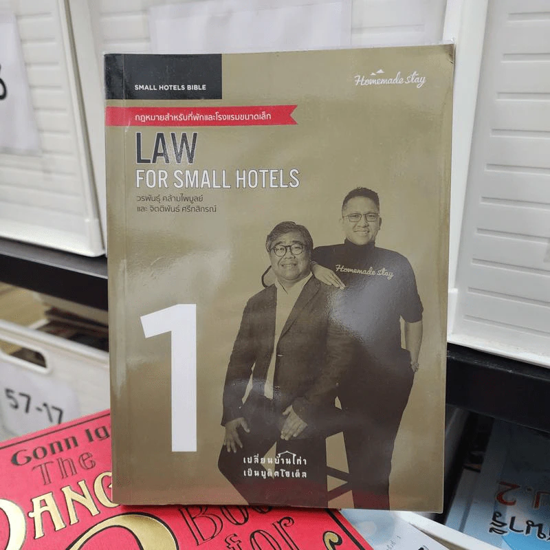 Law of Small Hotels กฎหมายสำหรับที่พักและโรงแรมขนาดเล็ก - วรพันธุ์ คล้ามไพบูลย์, จิตติพันธ์ ศรีกสิกรณ์ รูปที่ 1