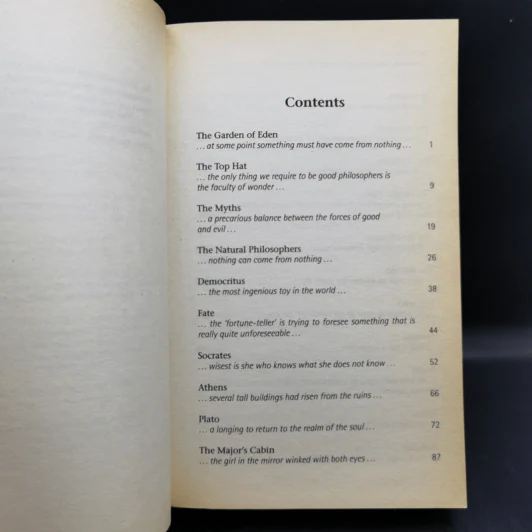 Sophie's World: A Novel About the History of Philosophy - Jostein Gaarder รูปที่ 9