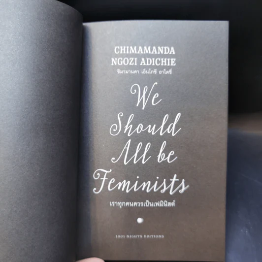 เราทุกคนควรเป็นเฟมินิสต์ : We Should All be Feminists - Chimamand Ngozi Adichie (ชิมามานตา เอ็นโกซี อาไดซี่) รูปที่ 8
