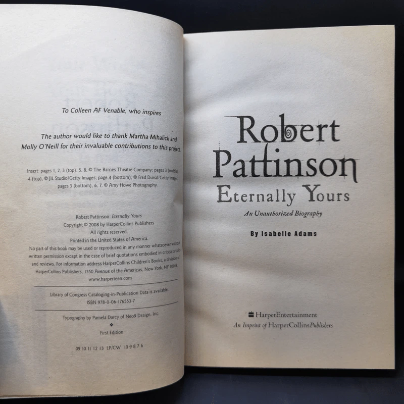 Robert Pattinson: Eternally Yours - Isabelle Adams รูปที่ 8