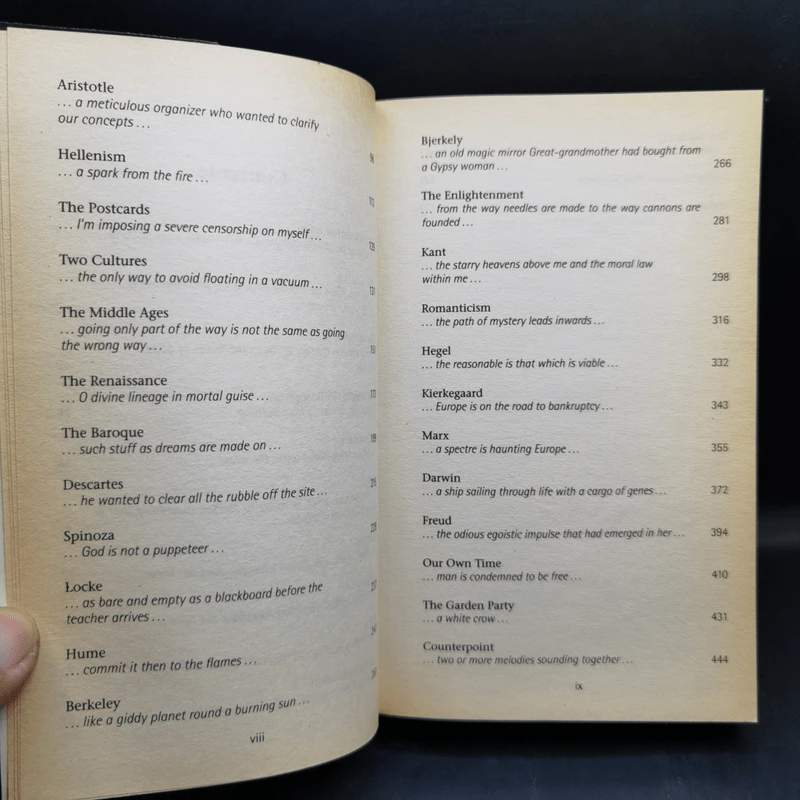 Sophie's World: A Novel About the History of Philosophy - Jostein Gaarder รูปที่ 10