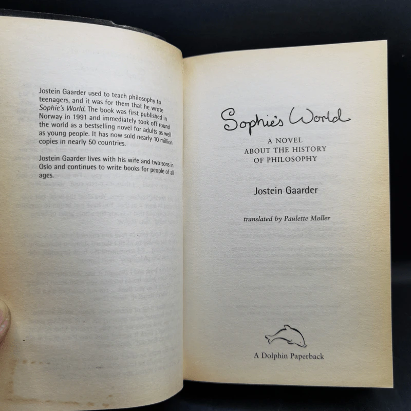Sophie's World: A Novel About the History of Philosophy - Jostein Gaarder รูปที่ 8
