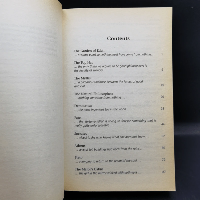 Sophie's World: A Novel About the History of Philosophy - Jostein Gaarder รูปที่ 9