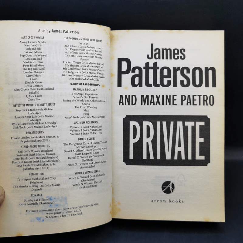 Private - James Patterson รูปที่ 9