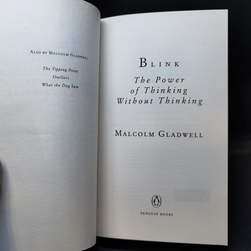 Blink - Malcolm Gladwell รูปที่ 8