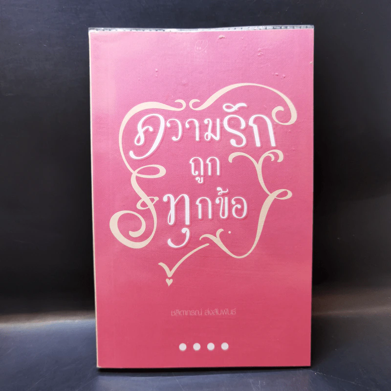 ความรักถูกทุกข้อ - ชลิดาภรณ์ ส่งสัมพันธ์ รูปที่ 1