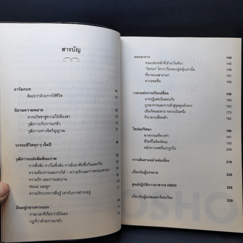 วุฒิภาวะ ศิลปะของผู้ถึงพร้อม Maturity - Osho รูปที่ 10