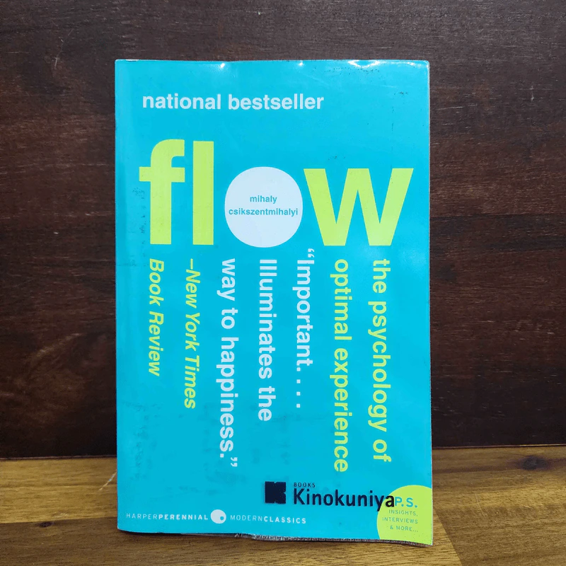 Flow : The Psychology of Optimal Experience - Mihaly Csikszentmihalyi รูปที่ 1