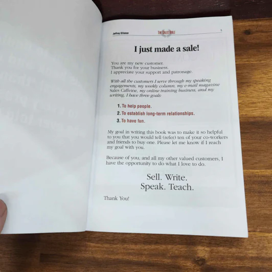 Sales Bible The Ultimate Sales Resource - Jeffrey Gitomer รูปที่ 10
