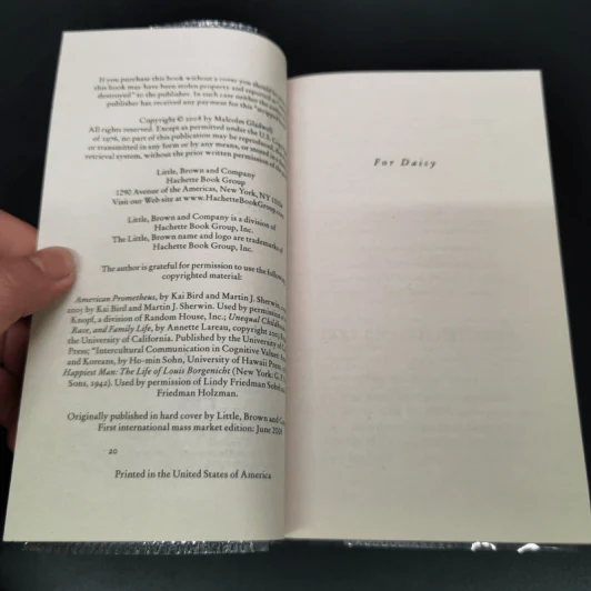 Outliers - Marcolm Gladwell รูปที่ 9