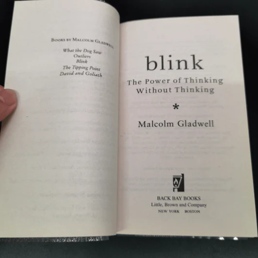 Blink - Malcolm Gladwell รูปที่ 9