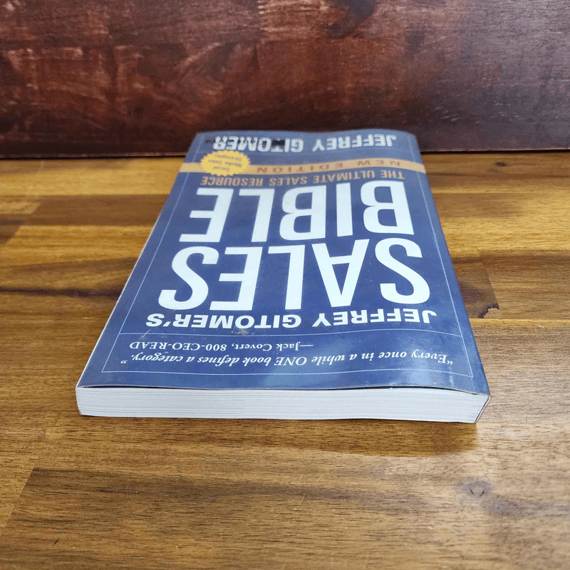 Sales Bible The Ultimate Sales Resource - Jeffrey Gitomer รูปที่ 3