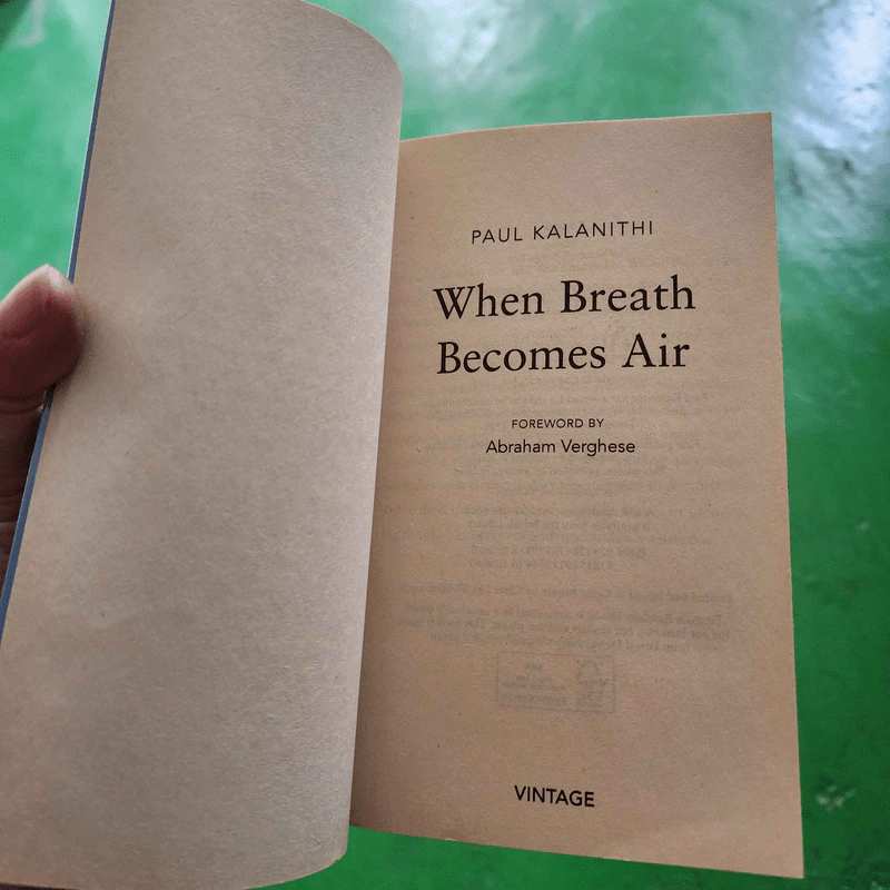 When Breath Becomes Air - Paul Kalanithi รูปที่ 7