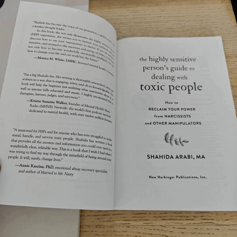 The Highly Sensitive Person's Guide to Dealing with Toxic People - Shahida Arabi MA รูปที่ 9