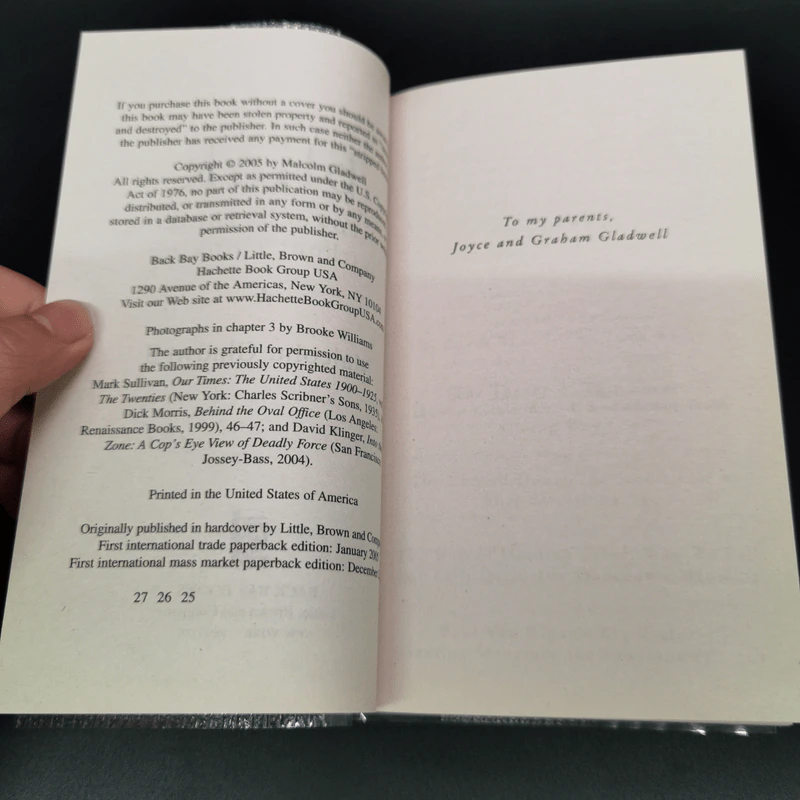 Blink - Malcolm Gladwell รูปที่ 10