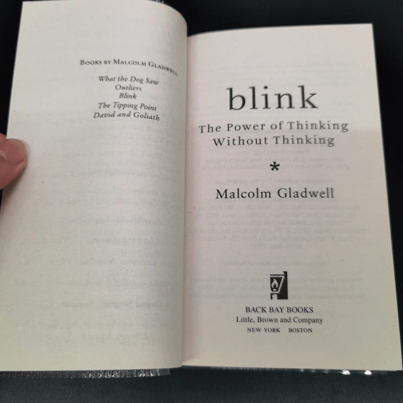 Blink - Malcolm Gladwell รูปที่ 9