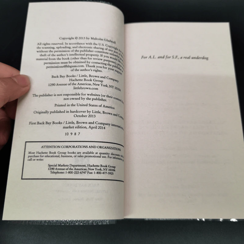 David and Goliath - Malcolm Gladwell รูปที่ 8