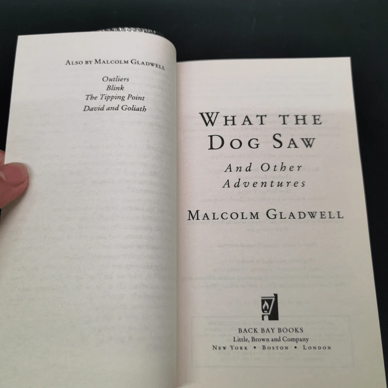What the Dog Saw and Other Adventures - Malcolm Gladwell รูปที่ 8