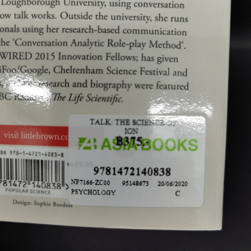 Talk The Science of Conversation - Elizabeth Stokoe รูปที่ 14