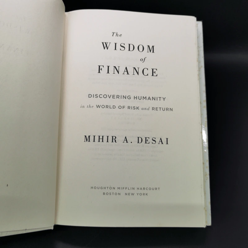 The Wisdom of Finance - Mihir A. Desai รูปที่ 6