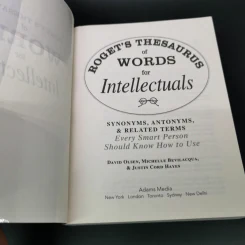 Roget's Thesaurus of Words for Intellectuals - David Olsen รูปที่ 6
