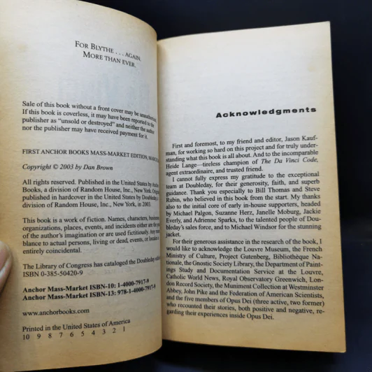 The Davinci Code - Dan Brown รูปที่ 10