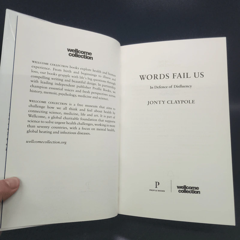 Words Fail Us: In Defence of Disfluency - Jonty Claypole รูปที่ 6