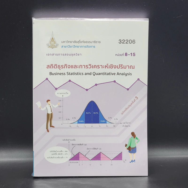 สถิติธุรกิจและการวิเคราะห์เชิงปริมาณ เอกสารการสอนชุดวิชา หน่วยที่ 8-15 ม.สุโขทัยธรรมาธิราช รูปที่ 1
