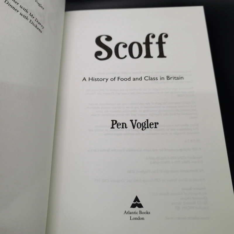 Scoff A History of Food and Class in Britain - Pen Vogler รูปที่ 6