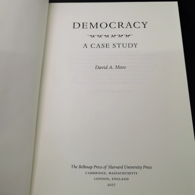 Democracy A Case Study - David A. Moss รูปที่ 6