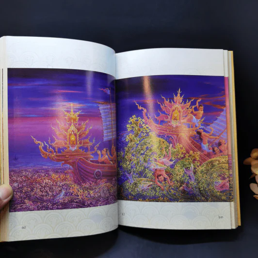 พระมหาชนก The Story of Magajanaka ฉบับการ์ตูน สี่สีตลอดเล่ม รูปที่ 15