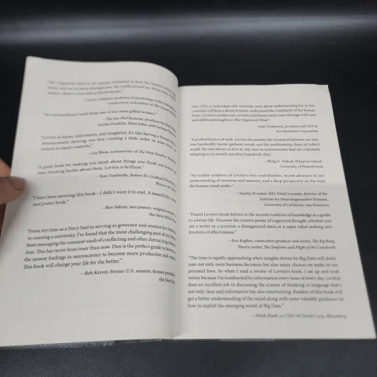The Organized Mind - Daniel J. Levitin รูปที่ 8