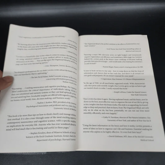 The Organized Mind - Daniel J. Levitin รูปที่ 7