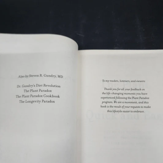 The Plant Paradox Quick and Easy - Dr. Steven R Gundry MD รูปที่ 6