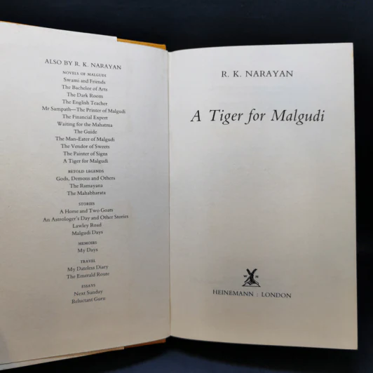 A Tiger for Malgudi - R.K.Narayan รูปที่ 9