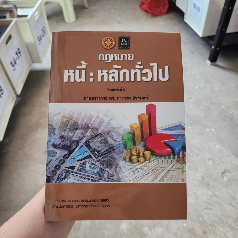 กฎหมาย หนี้ : หลักทั่วไป - ศาสตราจารย์ ดร.ดาราพร ถิระวัฒน์ รูปที่ 1