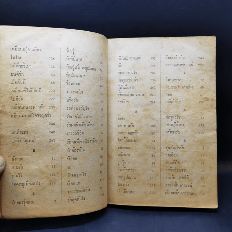 หนังสือเนื้อเพลง นักร้องลูกทุ่ง สรรชัย โกรานนท์ รูปที่ 11