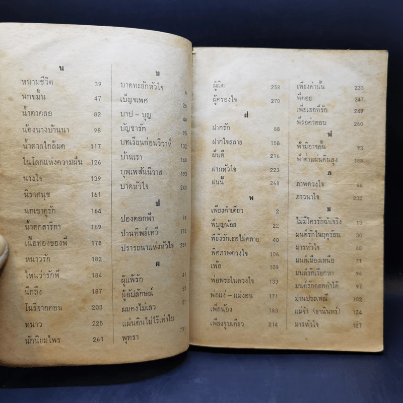 หนังสือเนื้อเพลง นักร้องลูกทุ่ง สรรชัย โกรานนท์ รูปที่ 10