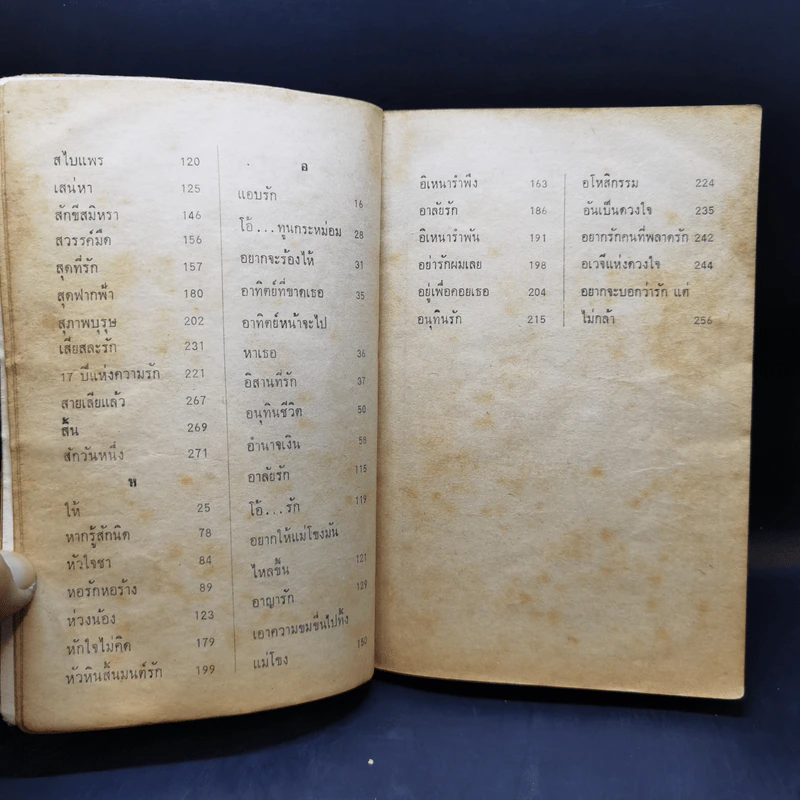 หนังสือเนื้อเพลง นักร้องลูกทุ่ง สรรชัย โกรานนท์ รูปที่ 12