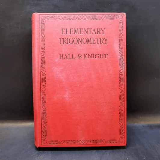 Elementary Trigonometry Hall & Knight รูปที่ 1
