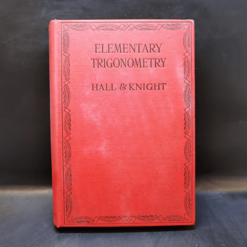 Elementary Trigonometry Hall & Knight รูปที่ 1
