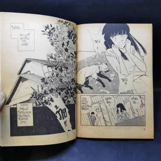 การ์ตูนสยองขวัญยุคเก่า แมวอาถรรพ์ - ชิโนฮาร่า จิเอะ (ผู้เขียนเพอเพิลอายส์) รูปที่ 9