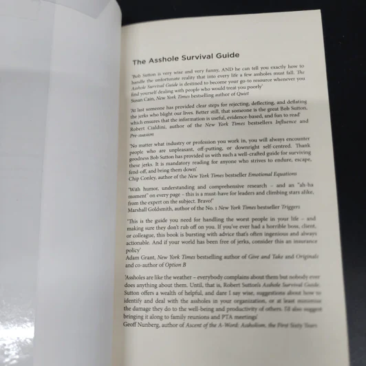 The Asshole Survival Guide - Robert I. Sutton รูปที่ 6