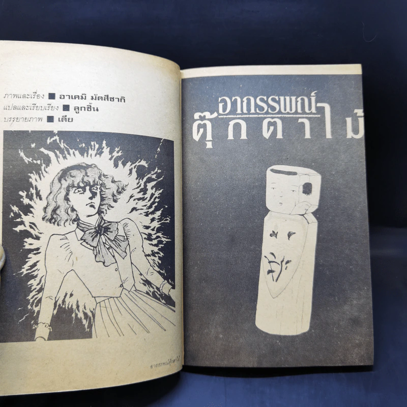 การ์ตูนสยองขวัญยุคเก่า อาถรรพณ์ตุ๊กตาไม้ - Matsuzaki Akemi รูปที่ 9