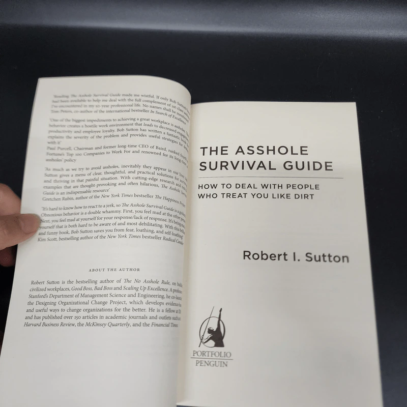 The Asshole Survival Guide - Robert I. Sutton รูปที่ 7
