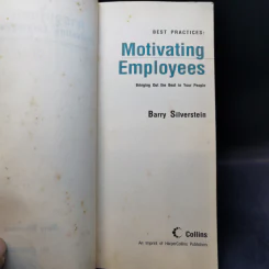 การจูงใจคน Motivating Employees - Barry Silverstein รูปที่ 9