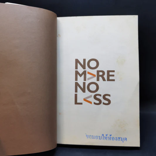 No More No Less - วงศ์ทนง ชัยณรงค์สิงห์ รูปที่ 8
