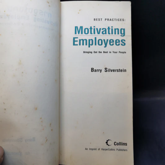 การจูงใจคน Motivating Employees - Barry Silverstein รูปที่ 9